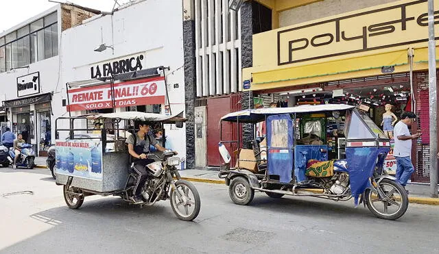 Por falta de autoridad mototaxis ingresan al centro de Trujillo