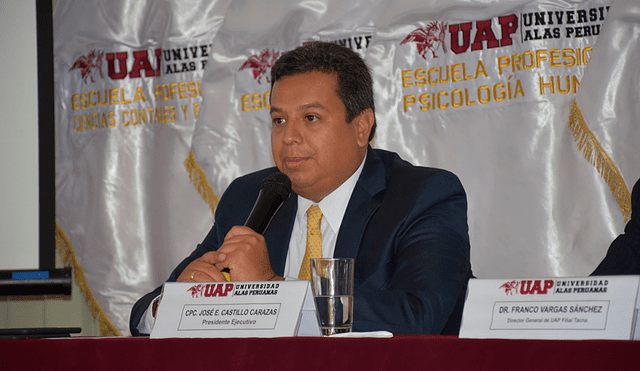 José Castillo, director ejecutivo de la Universidad Alas Peruanas. Foto: Difusión.