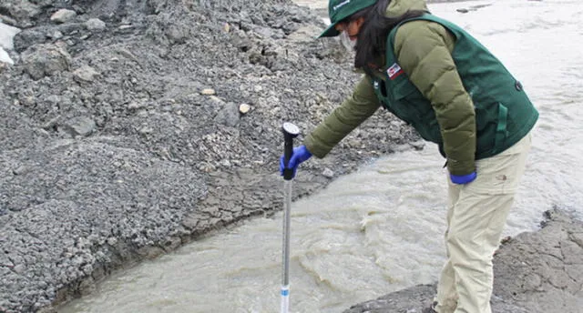 La Autoridad Nacional del Agua hizo estudios en los glaciares. Foto: Minagri.