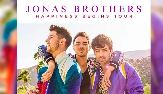 Jonas Brothers anuncian gira 'Happiness Begins Tour' y fechas emocionan a fans [VIDEO]