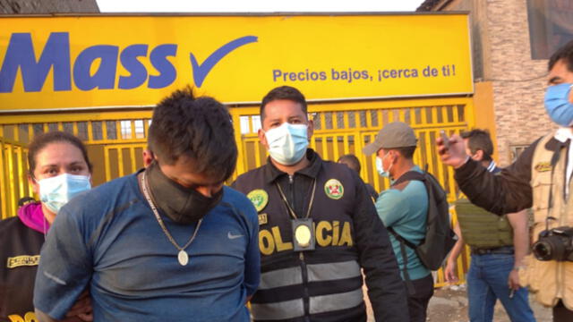 La Policía indicó que los tres detenidos vivían en el asentamiento humano Los Hijos de Ventanilla. (Foto: Luis Ángel Villanueva / URPI - GLR)