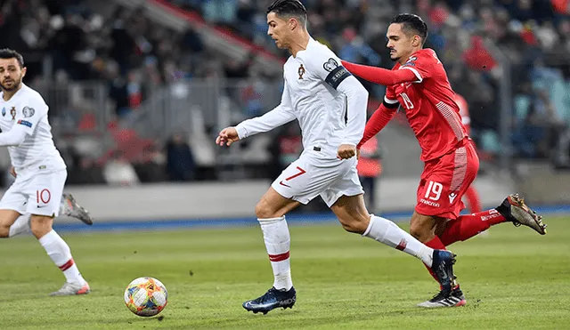 Portugal vence a Luxemburgo por 2-0 con gol de Ronaldo y ya está en la Eurocopa 2020