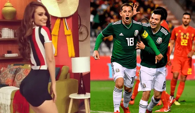 Yanet García alentó a la selección mexicana con sexy baile [VIDEO]
