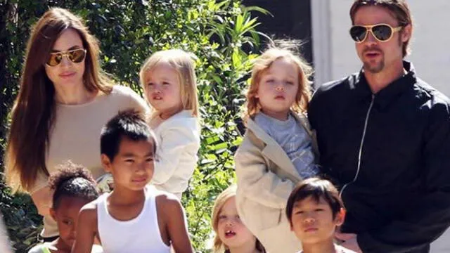 Brad Pitt disfruta de las cosas simples de la vida con sus hijos