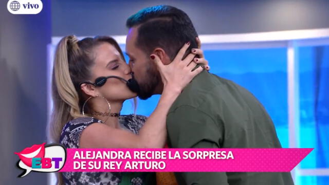 Alejandra Baigorria se emociona hasta las lágrimas con sorpresa de su novio