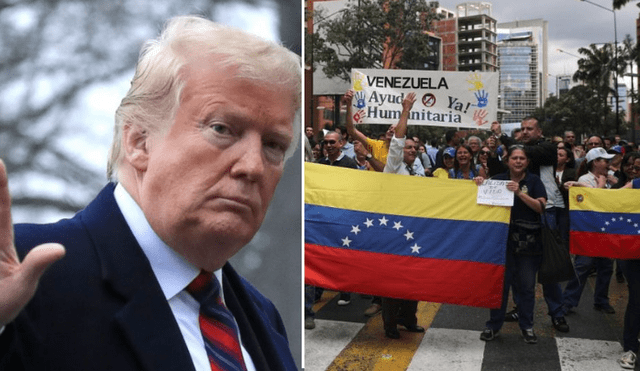 Trump celebra protestas en Venezuela: "¡La lucha por la libertad ha comenzado!"