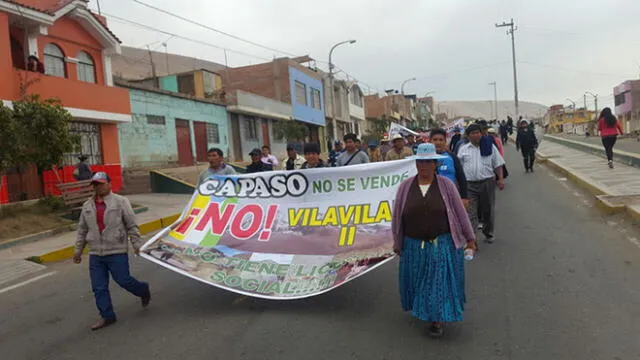 Aymaras llegan a Tacna en protesta contra proyecto Vilavilani [VIDEOS]