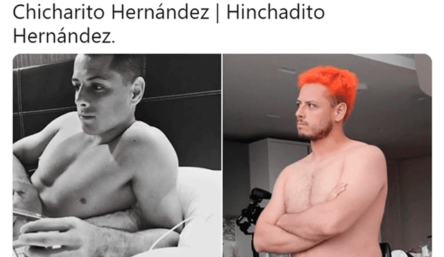 El mexicano Chicharito Hernández es blanco de divertidos memes en Facebook por su supuesto sobrepeso.