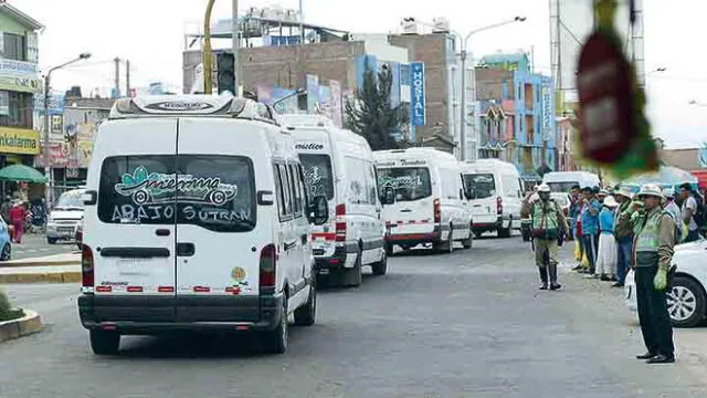 Las rutas sobrepuestas que exfuncionarios de Transportes autorizaron en Arequipa