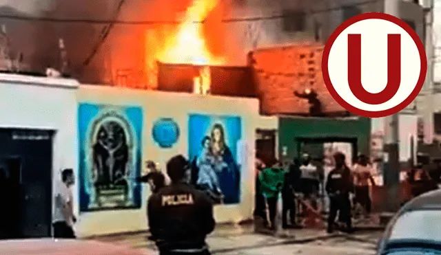 Quinta donde se grabó 'Misterio', recordado líder de la Trinchera Norte, se incendió. (FOTO: @marcogiovannic).