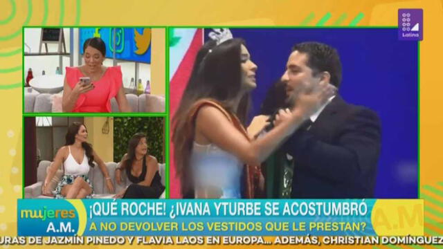 Ivana Yturbe corta llamada a Jazmín Pinedo por preguntarle sobre robo de vestidos