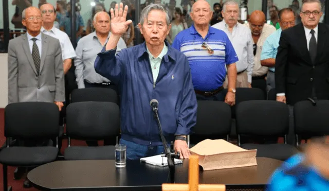 Alberto Fujimori declaró como testigo por caso del secuestro a Gorriti