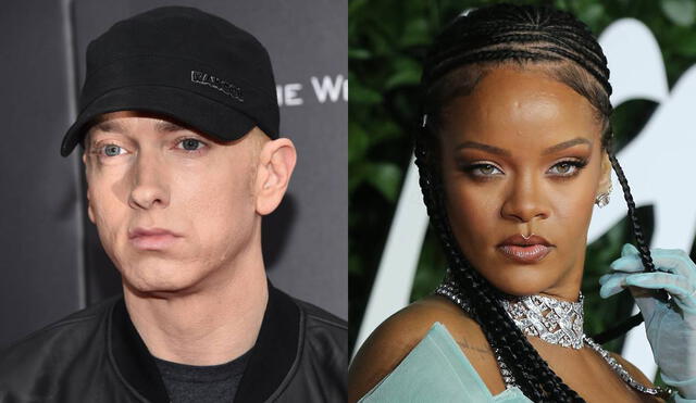 Eminem pide perdón a Rihanna en su más reciente disco. Fotos: Agencia AFP