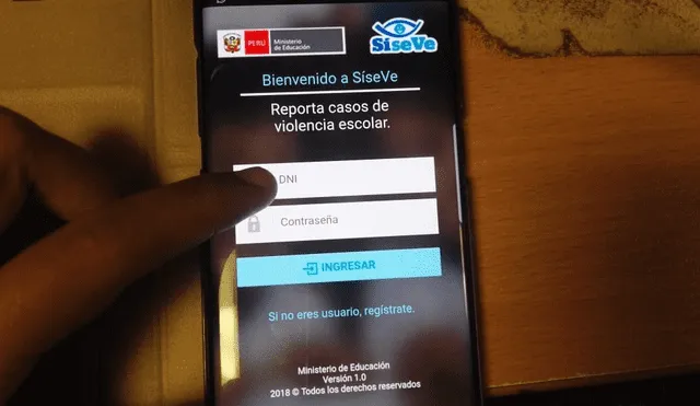Minedu: sepa cómo reportar un caso de violencia escolar desde su celular