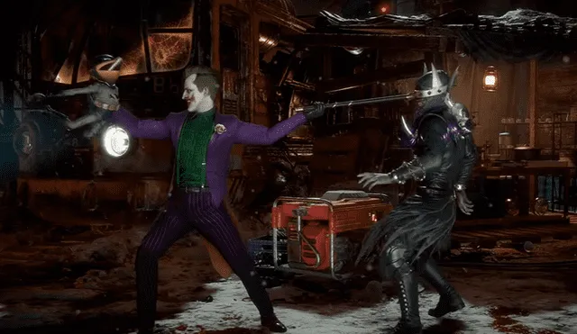 Referencia al 'Batman que ríe' en el tráiler del Joker en Mortal Kombat 11.
