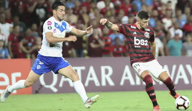 Flamengo aplastó 6-1 a San José de Bolivia por la fase de grupos.