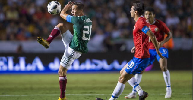 México venció 3 a 2 a Costa Rica por la fecha FIFA 