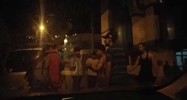 Cusco: Extranjeros desatan pelea callejera con cuchillo en manos [VIDEO]