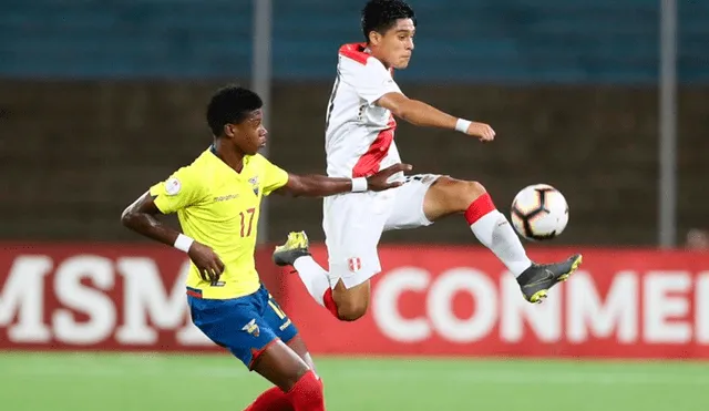 En la hexagonal final del Sudamericano sub 17 Perú igualó 1 - 1 ante Ecuador [RESUMEN] 