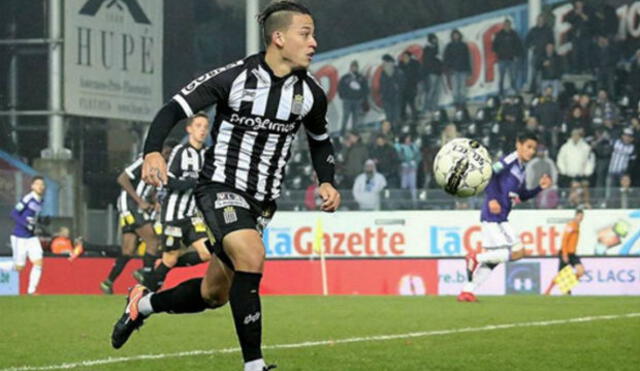  Cristian Benavente marcó doblete en Liga belga