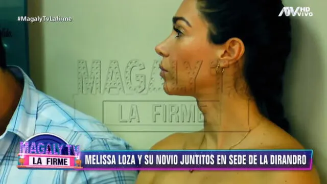 Melissa Loza y su novio Juan Diego Álvarez se lucen románticos en la Dirandro