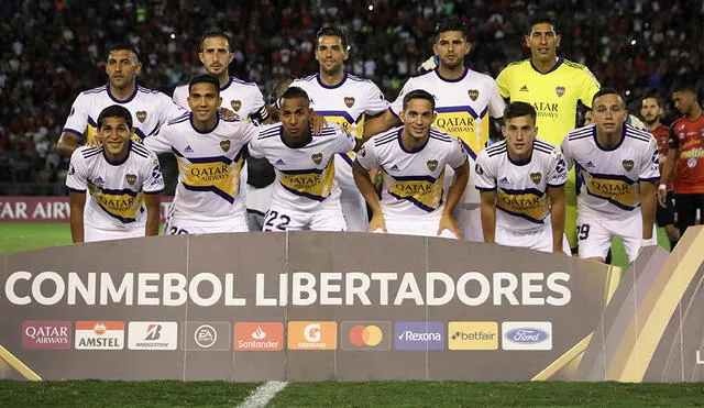 Boca Juniors igualó 1-1 con Caracas FC de visita por la Copa Libertadores 2020. Foto: EFE
