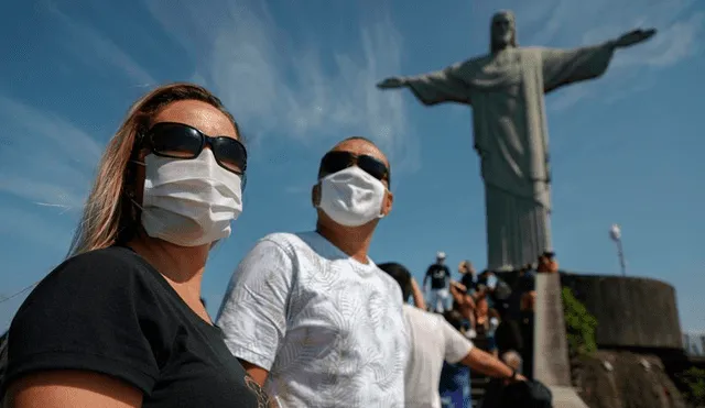 El estado de Río de Janeiro, después de Sao Paulo, es la segunda región de Brasil con el mayor número de fallecidos a causa del coronavirus, con cerca de 25.000 pérdidas. Foto: AFP