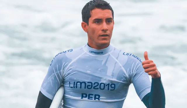 Lucca Mesinas obtuvo la medalla de oro en surf modalidad Open Masculino en los Juegos Panamericanos 2019.