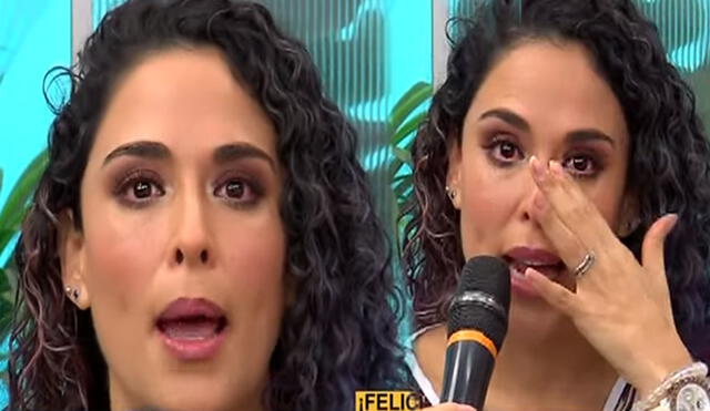 Adriana Quevedo anuncia su embarazo en vivo, pero lloró al recordar que perdió un bebé