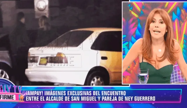 Magaly Medina reveló que Ney Guerrero le pidió no transmitr el 'ampay' de su expareja