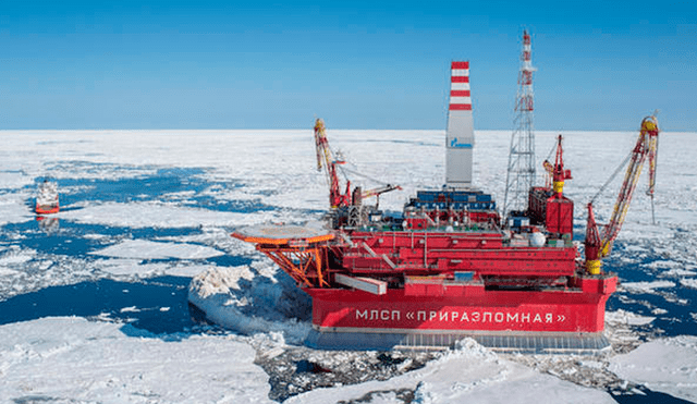 Rusia se lanza a la búsqueda de gas y petróleo en el océano Ártico