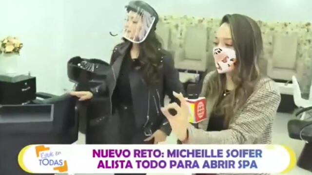 Michelle Soifer incursiona en el negocio de la belleza. Foto: captura de Estás en todas