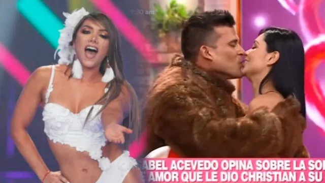 La popular 'Chabelita' se pronunció sobre su expareja y la sorpresa que le realizó en vivo a la cantante.