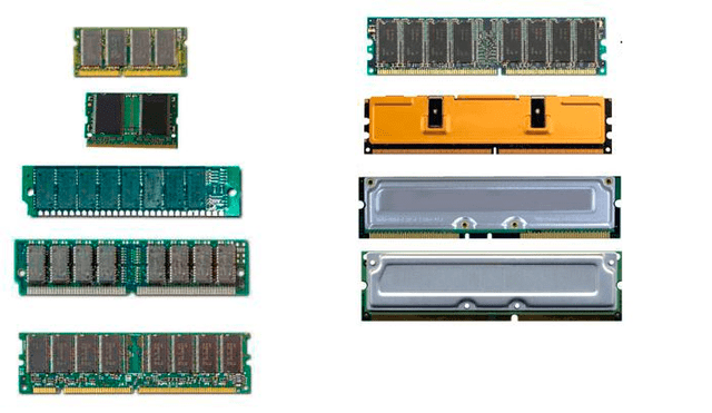 Las memorias RAM son más antiguas que las unidades de disco duro y su función es aún más vital.
