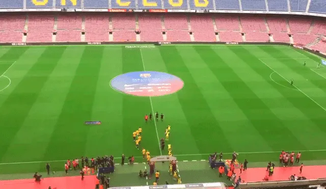 Facebook: El solitario ingreso del Barcelona frente a un Camp Nou totalmente vacío [VIDEO]