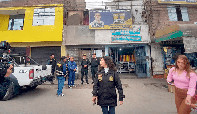 Operativo. La Policía llegó hasta la casa de ‘Cesarín’ en la zona de Bocanegra, Callao. La Fiscalía abrió investigación preliminar contra todos los responsables.