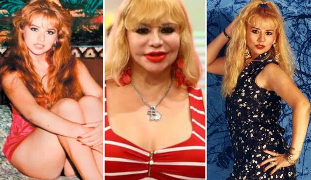 Susy Díaz se coronó en algunos certámenes de belleza. Foto: difusión