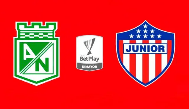 Atlético Nacional y Atlético Junior chocarán por la jornada 13 de la Liga BetPlay 2020. Foto: Twitter @JuniorClubSA