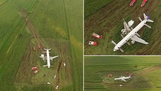 Avión aterrizó forzosamente con motores apagados: 233 pasajeros salvaron de morir [VIDEO]