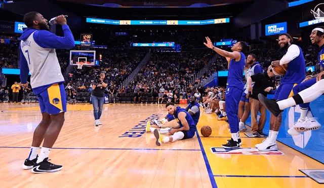 Warriors vs Timberwolves EN VIVO por la pretemporada de la NBA. Foto: Twitter Golden Warriors.