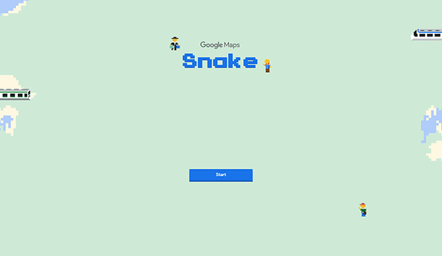 Snake, el juego que se popularizó en el 2000, ahora también está disponible en Google Maps.