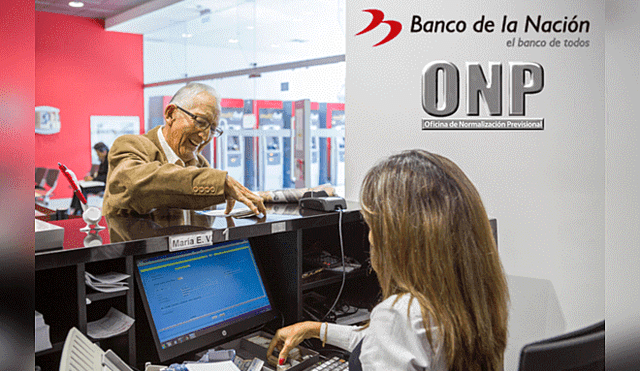 Banco de la Nación pagará pensiones a jubilados de la ONP