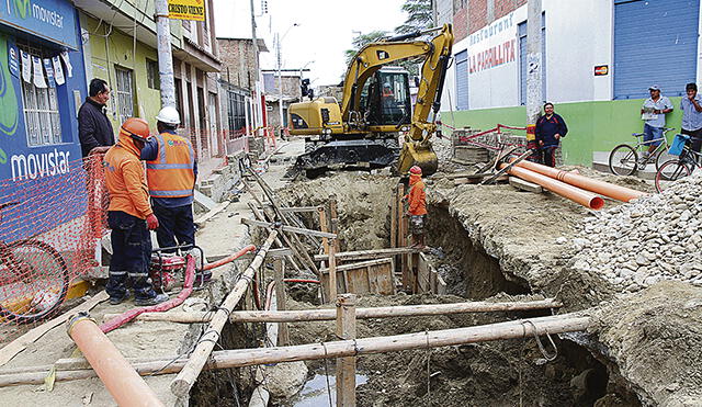 EPS Grau debe reparar 2,500 m de  tubería en Catacaos