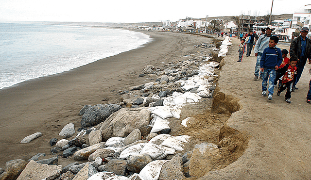 A recuperarlas. Terribles efectos en playas ha causado la erosión.