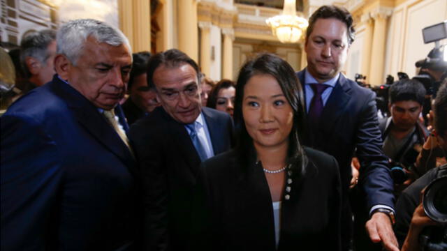 Bancadas exhortan a Keiko Fujimori deponer pretensión de destituir a Pablo Sánchez