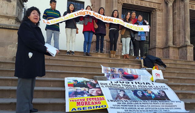 Cusco: Empieza juicio por feminicidio de Lisbeth Ñaupa Mina 