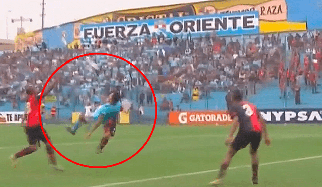 La 'chalaca' de Christopher Gonzáles que logró el 2-2 de Sporting Cristal ante Melgar [VIDEO]