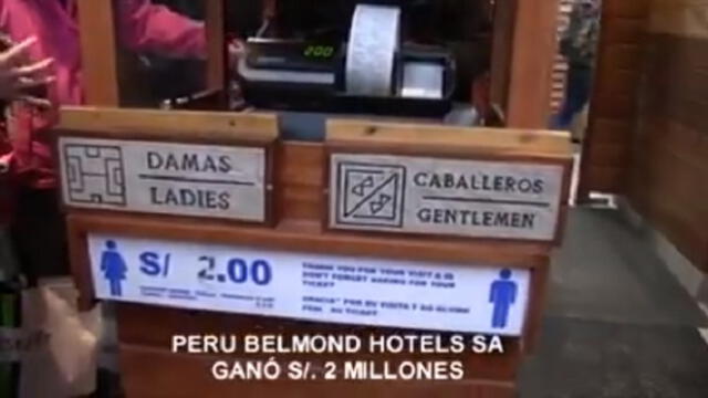 Cusco: denuncian que hotel ganó 2 millones de soles por cobro irregular de uso de baños [VIDEO]