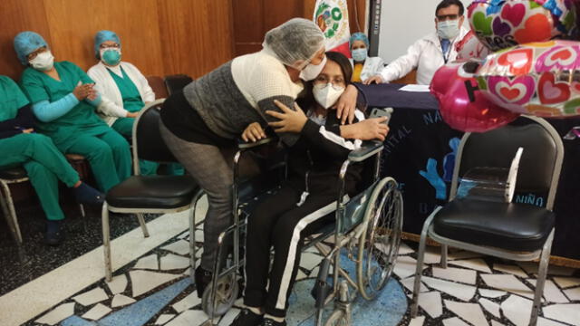 Especialistas del hospital San Bartolomé calificaron la recuperación de Gabriela como algo histórico. (Foto: María Pía Ponce / GLR - URPI)