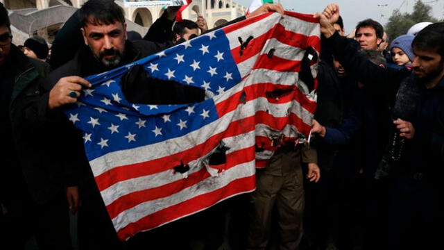 Ataques bélicos entre Estados Unidos e Irán. Foto: AP